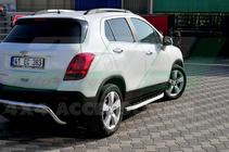 Chevrolet Captiva 2006–2019 Bočné nášľapy Fullmond (2 ks, hliník) fotografia 3