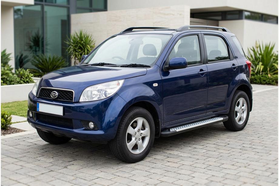 Daihatsu Terios 2006–2017 Bočné nášľapy Allmond Grey (2 ks, hliník) Image