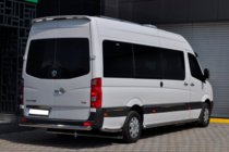 Volkswagen Crafter 2006–2016 Zadný ochranný oblúk AK002 (nerez) fotografia 5