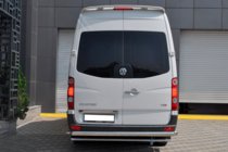 Volkswagen Crafter 2006–2016 Zadný ochranný oblúk AK002 (nerez) fotografia 2
