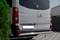Volkswagen Crafter 2006–2016 Zadný ochranný oblúk AK002 (nerez) fotografia 3