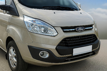 Ford Custom 2013–2022 Chrómové kryty hmlových svetiel 2013-2018 (2 ks, plast) fotografia 1