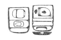 Hyundai H200, H1, Starex 1998–2007 Kryty palubnej dosky fotografia 2
