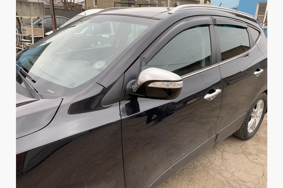 Hyundai IX-35 2010–2015 Chromové kryty spätných zrkadiel (2 ks, nerez) Fotografia 5