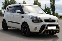Kia Soul I 2008–2013 Predný ochranný rám (nerez) fotografia 3