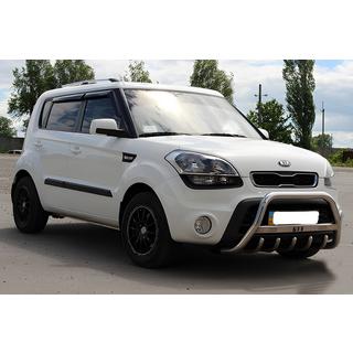 Predný ochranný rám (nerez) Kia Soul I 2008–2013 fotografia 3