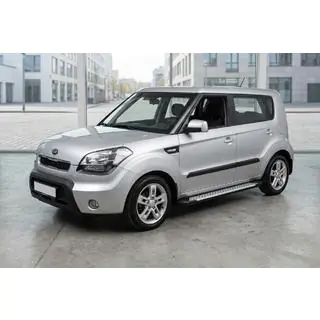 Bočné nášľapy Allmond Grey (2 ks, hliník) Kia Soul I 2008–2013 fotografia 1