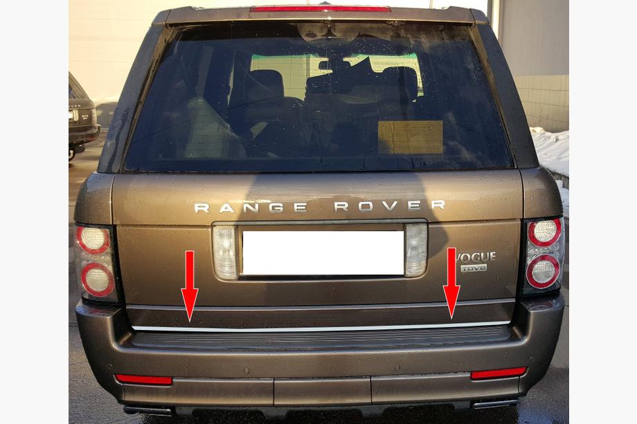 Range Rover III L322 2002–2012 Nerezová lišta hrany kufra Image