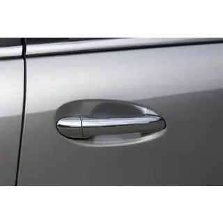 Chrómové kryty kľučiek (4 ks, nerez) Mercedes ML W164 2005–2011 fotografia 4