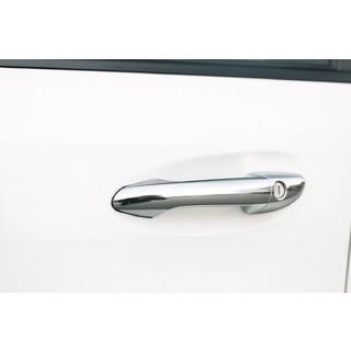 Chrómové kryty kľučiek (4 ks, nerez) Mercedes ML W164 2005–2011 fotografia 3