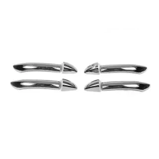 Chrómové kryty kľučiek (4 ks, nerez) Mercedes ML W164 2005–2011 fotografia 2