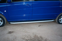 Mercedes Viano 2004–2014 Bočné prahy Альянс (2 ks, hliník) fotografia 10