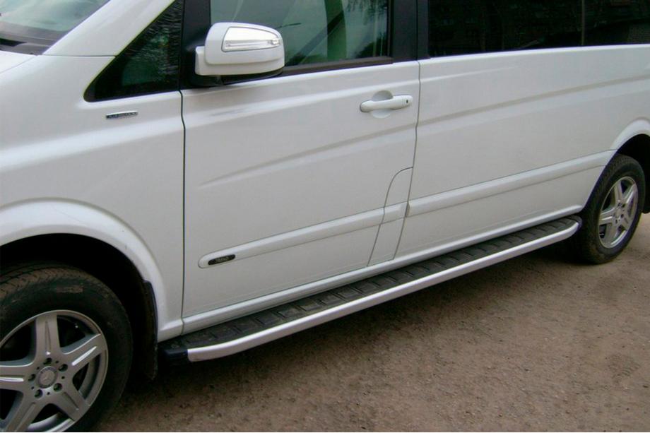 Mercedes Viano 2004–2014 Bočné prahy Альянс (2 ks, hliník) Image