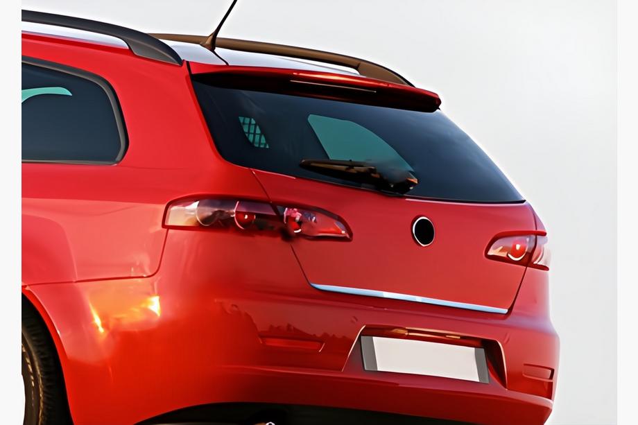 Alfa Romeo 159 2005–2011 Nerezová lišta hrany kufra Fotografia 1