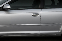 Audi A3 2003–2012 Nerezové kryty kľučiek dverí 2003-2008 fotografia 3