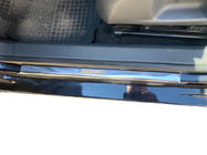 Volkswagen Golf 6 2008–2014 Nerezové kryty prahov Carmos V1 4-dverový fotografia 3