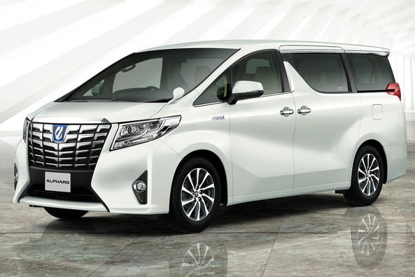 Luxusný minivan Toyota Alphard tretej generácie