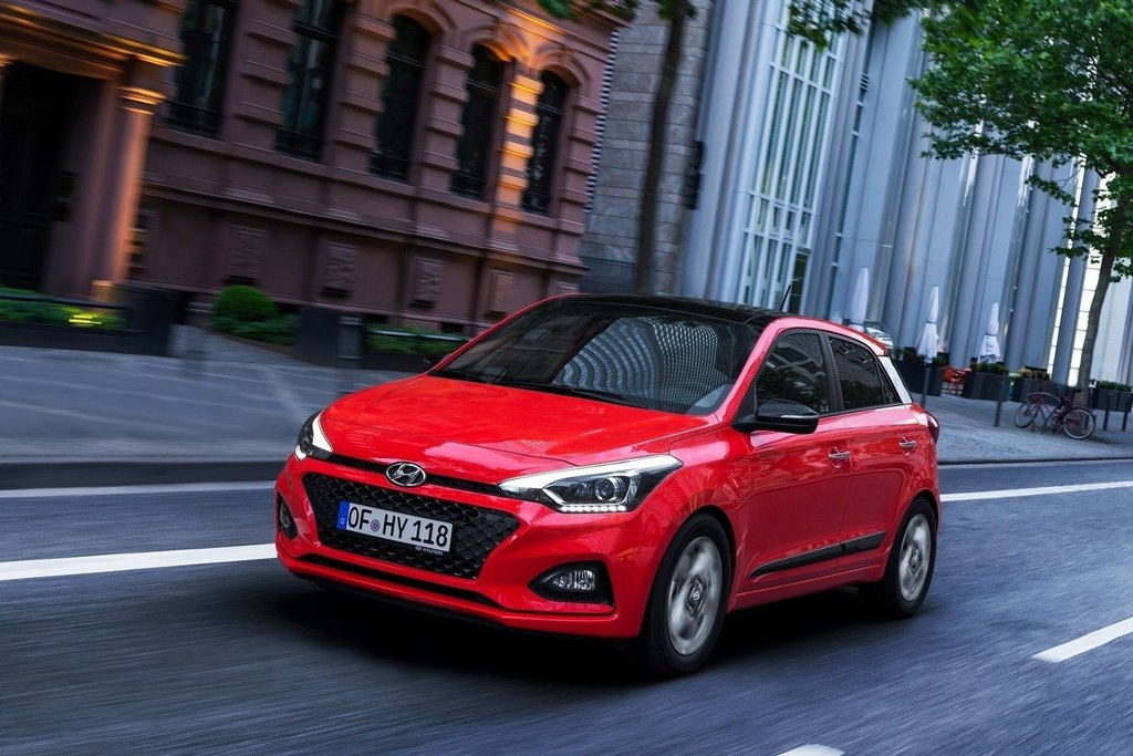 Modernizovaný päťdverový hatchback Hyundai i20