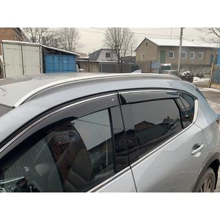 OEM strešné lyžiny (2 ks) Mazda CX-5 2017–2025 fotografia 4