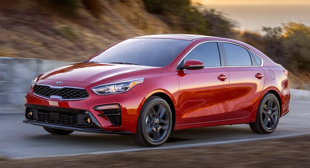 Sedan Kia Cerato štvrtej generácie