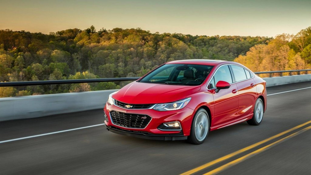 Druhá generácia sedanu Chevrolet Cruze