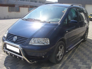 Ford Galaxy 1995–2006 Predný ochranný rám WT003 (nerez) fotografia 3
