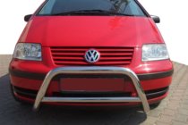 Ford Galaxy 1995–2006 Predný ochranný rám WT005 (nerez) fotografia 1