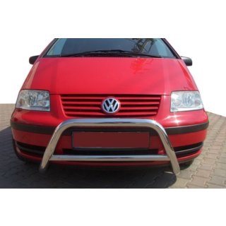 Predný ochranný rám WT005 (nerez) Ford Galaxy 1995–2006 fotografia 1