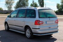 Ford Galaxy 1995–2006 Zadný ochranný rám AK005 fotografia 3