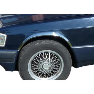 Lišty lemov blatníkov 1988-1993 (4 ks, nerez) Mercedes W201 (190) 1982–1993 fotografia 4