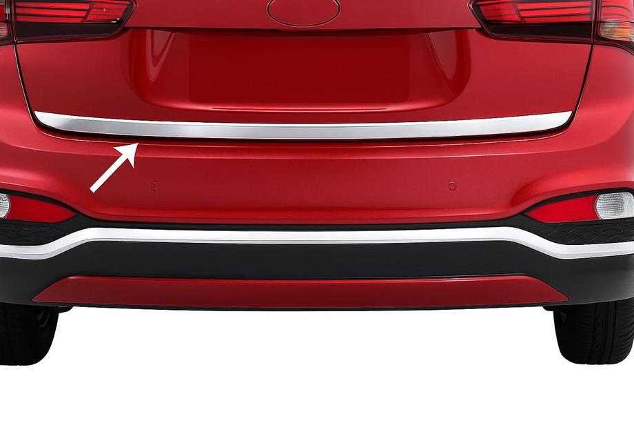 Hyundai I-20 2014–2020 Lišta hrany kufra 2018-2020 (nerez) Image