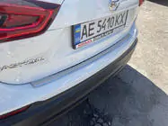 Nissan Qashqai 2014–2021 Chromová lišta na zadný nárazník OmsaLine (2017-2021, nerez) fotografia 1
