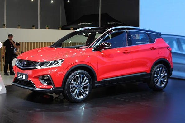 Crossover Geely SX11: nový model v ponuke čínskej značky