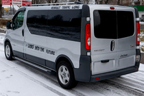 Nissan Primastar 2002–2014 Bočné nášľapy typu X5 (2 ks, hliník) fotografia 6