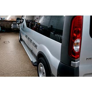 Bočné nášľapy typu X5 (2 ks, hliník) fotografia 4