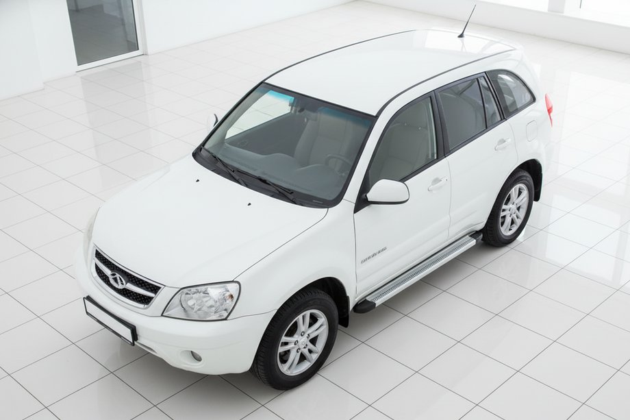 Chery Tiggo 3 2005– Bočné nášľapy Maya V2 (2 ks, hliník) Image