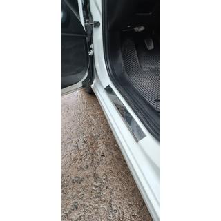 Nerezové prahové lišty Carmos V1 Aegea (4 ks) Fiat Tipo 2016– fotografia 3