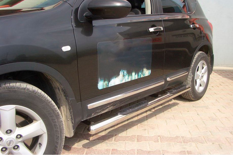 Nissan Qashqai 2007–2010 Bočné trubky (2 ks, nerez) Image