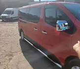 Nissan NV300/Primastar 2016– Bočné trubky (2 ks, nerez) fotografia 2