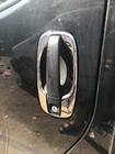 Renault Trafic 2001–2015 Rámiky dverových kľučiek (4 ks, nerez) fotografia 6