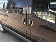 Renault Trafic 2001–2015 Rámiky dverových kľučiek (4 ks, nerez) fotografia 9