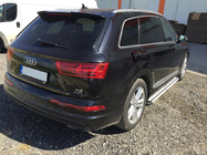 Audi Q7 2015–2026 Bočné nášľapy Maya V4 (2 ks, hliník) fotografia 3