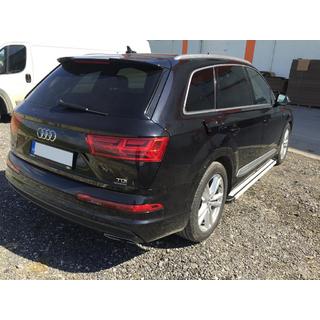 Bočné nášľapy Maya V4 (2 ks, hliník) Audi Q7 2015–2026 fotografia 3