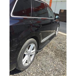 Bočné nášľapy Bosphorus Yeni Black (2 ks, hliník) Audi Q7 2015–2026 fotografia 2