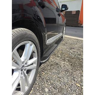 Bočné nášľapy Bosphorus Yeni Black (2 ks, hliník) Audi Q7 2015–2026 fotografia 3
