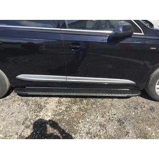 Bočné nášľapy Bosphorus Yeni Black (2 ks, hliník) Audi Q7 2015–2026 fotografia 4