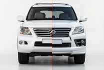 Lexus LX570/450d 2008–2022 Restylingový body kit 2008-2012 na 2012-2016 F-Sport fotografia 1