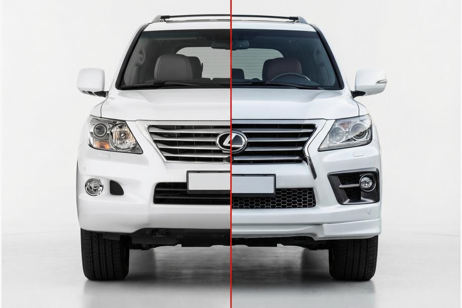 Lexus LX570/450d 2008–2022 Restylingový body kit 2008-2012 na 2012-2016 F-Sport Image