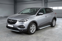 Opel Grandland X 2017– Bočné nášľapy Maya V2 (2 ks, hliník) fotografia 1