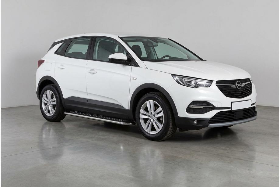 Opel Grandland X 2017– Bočné nášľapy Maydos V2 (2 ks, hliník/nerez) Image